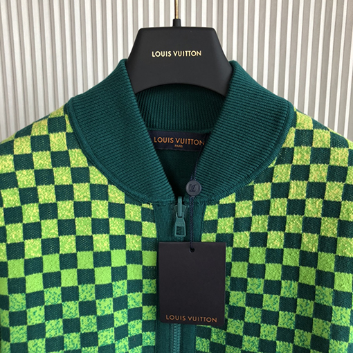 ヴィトン服コピー 両面 ジップアップ ジャケット アウター