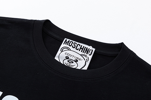 23新品!!モスキーノ 半袖 Tシャツスーパーコピーの通販 ハートウサギのイニシャルロゴ