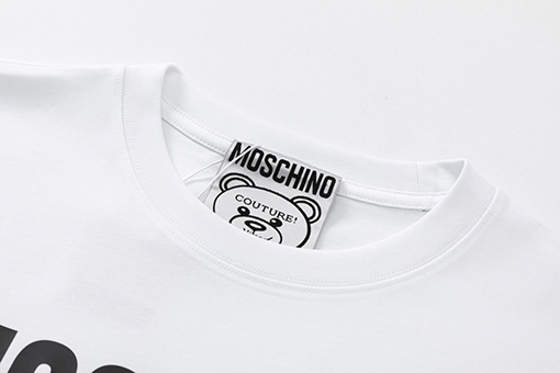 23新品!!モスキーノ 半袖 Tシャツスーパーコピーの通販 ハートウサギのイニシャルロゴ