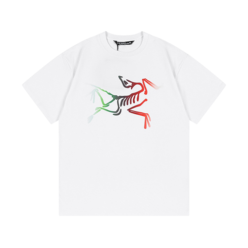 23新品!! Ayc Teryx服コピー袖 Tシャツの通販 デジタルカラー印刷グラデーションロゴ