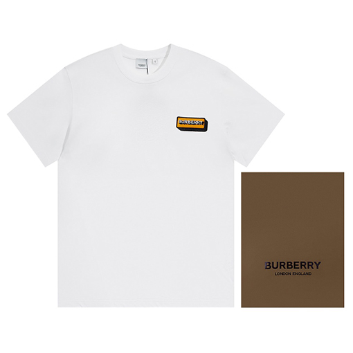 23新品!!バーバリースーパーコピー半袖TシャツBBRロゴ 3カラー