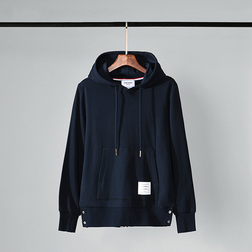 トムブラウン服スーパーコピフード パーカー後ろテープポイント
