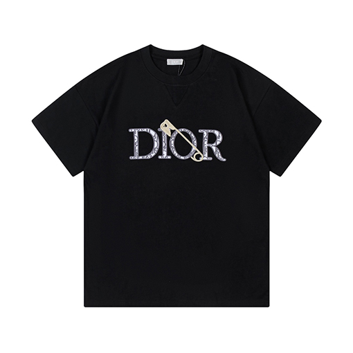 春新商品入荷!! ディオール服コピーDior刺繍半袖Tシャツ