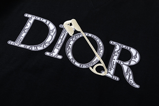 春新商品入荷!! ディオール服コピーDior刺繍半袖Tシャツ
