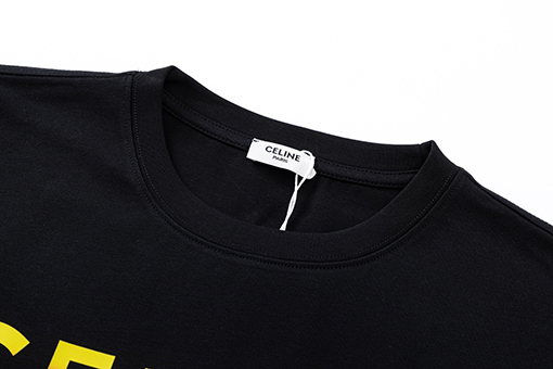 セリーヌコピーグラデーションロゴ半袖Tシャツ