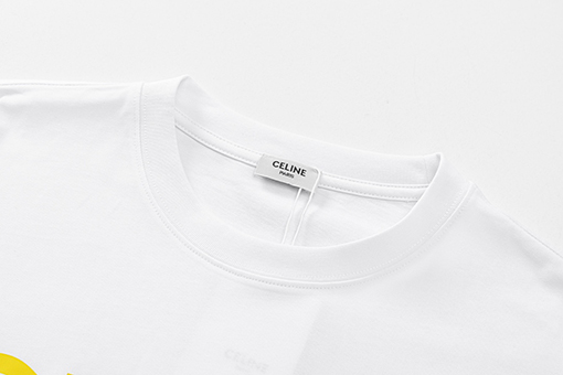 セリーヌコピーグラデーションロゴ半袖Tシャツ