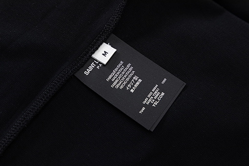 サンローラン服コピー小さなYSLロゴプリント半袖Tシャツ