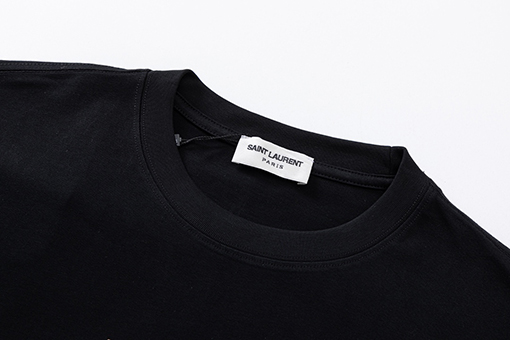 サンローランコピー半袖Tシャツ YSLカラードリルレタリングロゴ