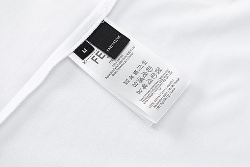 フェンディーコピープリント半袖Tシャツクマのレタリングロゴ