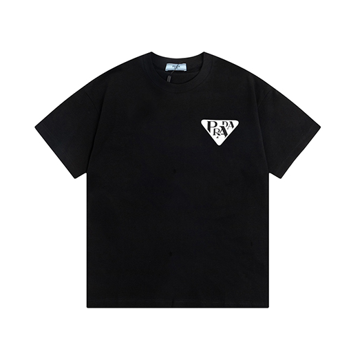 プラダコピープリント半袖Tシャツメンズファッション通販 2色
