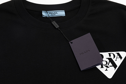 プラダコピープリント半袖Tシャツメンズファッション通販 2色