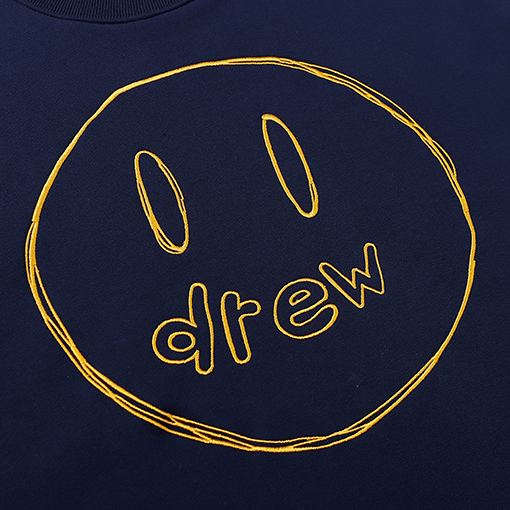 Drew houseコピー スウェットTシャツ スマイルdrewロゴ