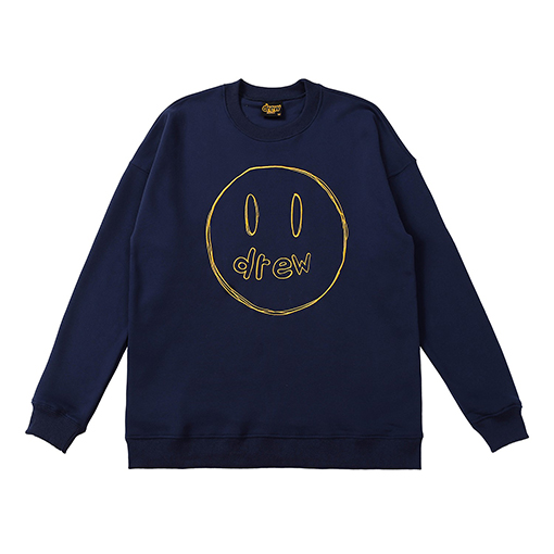 Drew houseコピー スウェットTシャツ スマイルdrewロゴ