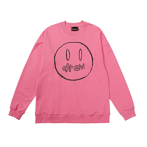 Drew houseコピー スウェットTシャツ スマイルdrewロゴ