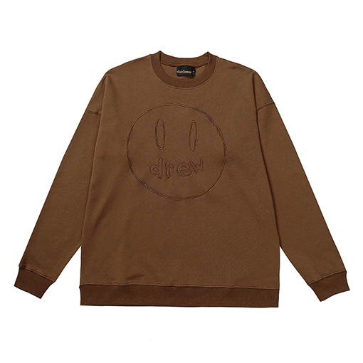 Drew houseコピー スウェットTシャツ スマイルdrewロゴ