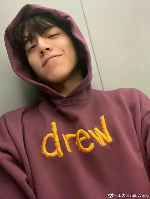 Drew housコピー フード パーカー スマイルdrewロゴ
