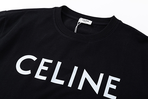 23新品!!セリーヌコピープリント半袖TシャツCELINE ロゴ