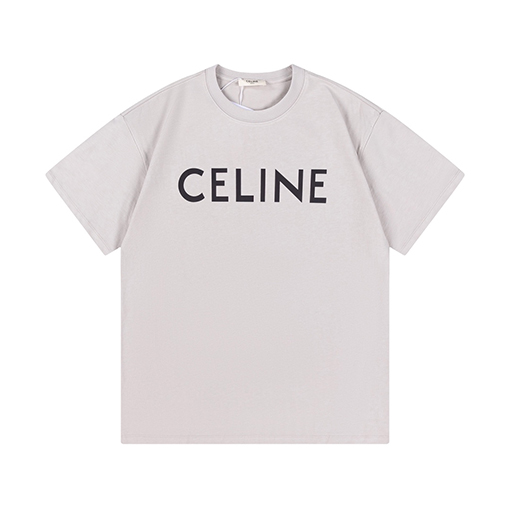 23新品!!セリーヌコピープリント半袖TシャツCELINE ロゴ
