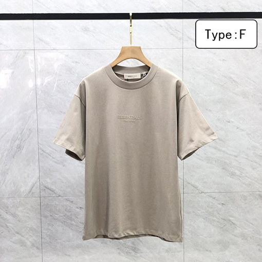 フィアオブゴッド半袖TシャツスーパーコピーFOG ESSENTIALS シーズン8 植毛レタリングスモールロゴ