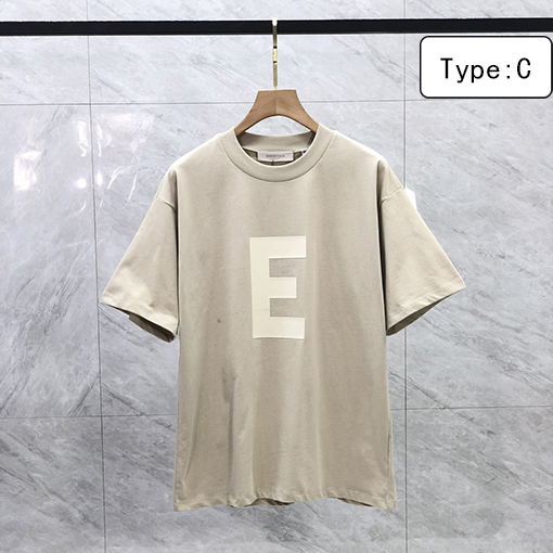 フィアオブゴッド半袖TシャツコピーFOG ESSENTIALS シーズン8 ラージEフリースレタリング