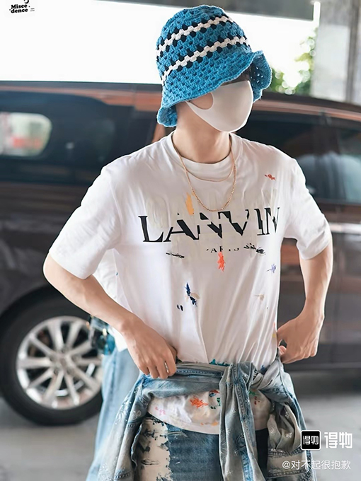 LANVIN x GALLERY DEPT ランバン半袖Tシャツコピー  白色