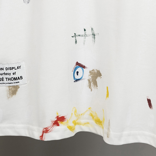 LANVIN x GALLERY DEPT ランバン半袖Tシャツコピー  白色