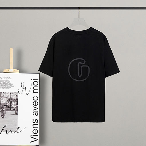 LANVIN x GALLERY DEPT ランバン半袖Tシャツコピー 黒色