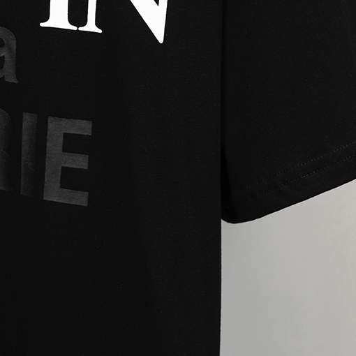 LANVIN x GALLERY DEPT ランバン半袖Tシャツコピー 黒色