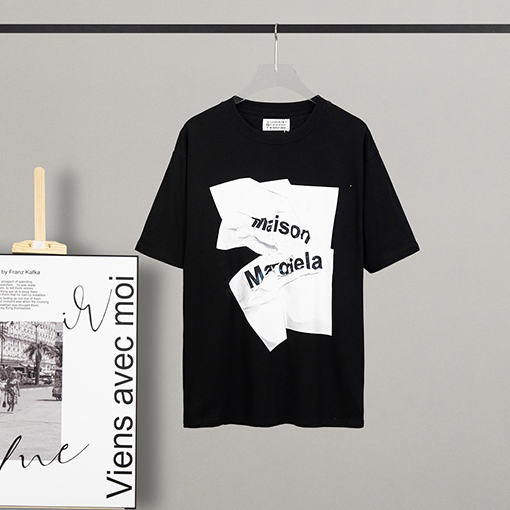 マルタンマルジェラ半袖Tシャツコピー Maison Margiela ロゴ