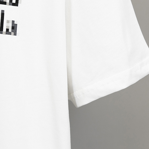 マルタンマルジェラ半袖Tシャツコピー 数字 プリント パッチ 白色