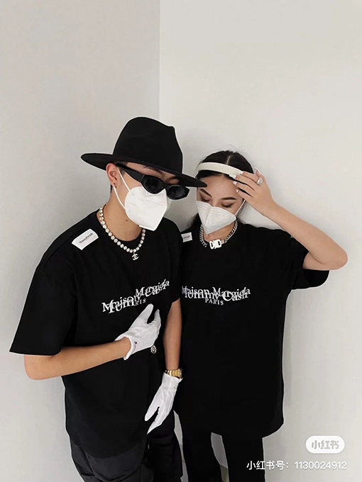 マルタンマルジェラ 半袖Tシャツコピー Maison Margielax Tommy Cashコラボ