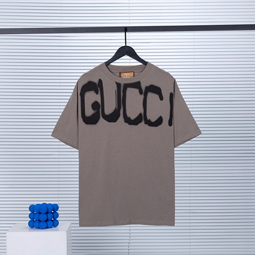コラボシリーズ✦ グッチ x  バレンシアガ  プリント半袖Tシャツ