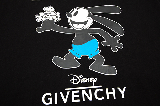 23新品!!ジバンシイ半袖Tシャツ ディズニー前後のプリントTシャツ ★オーバーサイズ