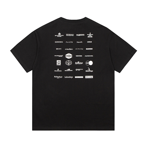 23新品!!  バレンシアガ半袖Tシャツコピー BALENCIAGAロゴTシャツ ★オーバーサイズ