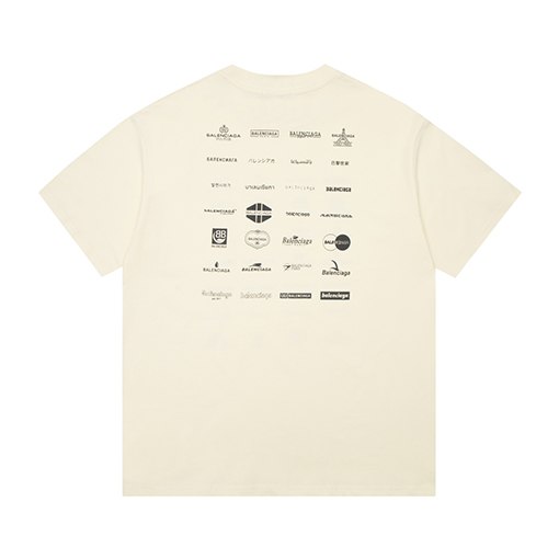 23新品!!  バレンシアガ半袖Tシャツコピー BALENCIAGAロゴTシャツ ★オーバーサイズ