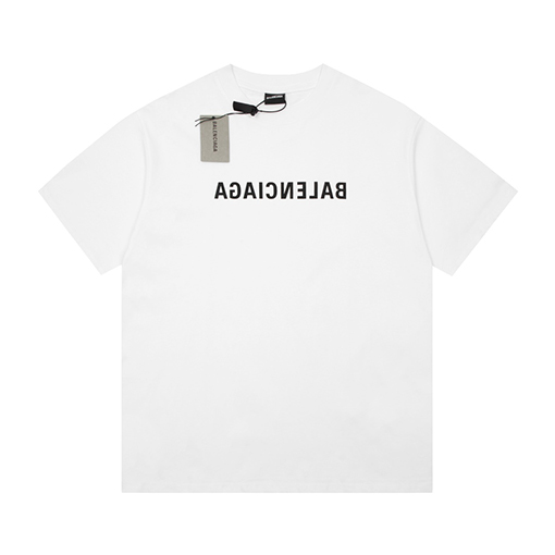 23新品!!  バレンシアガ半袖Tシャツコピー BALENCIAGAロゴTシャツ ★オーバーサイズ
