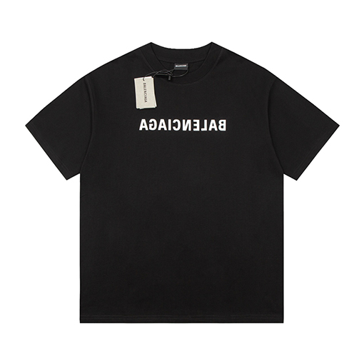 23新品!!  バレンシアガ半袖Tシャツコピー BALENCIAGAロゴTシャツ ★オーバーサイズ