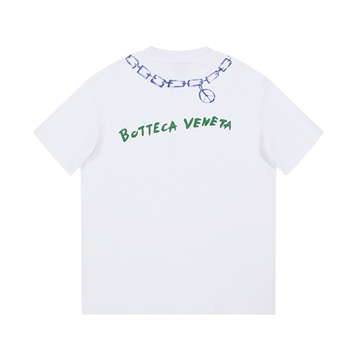 23新品!! ボッテガヴェネタ半袖Tシャツチェーンレタリングロゴ