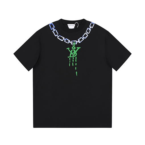 23新品!! ボッテガヴェネタ半袖Tシャツチェーンレタリングロゴ