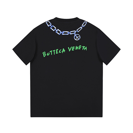23新品!! ボッテガヴェネタ半袖Tシャツチェーンレタリングロゴ