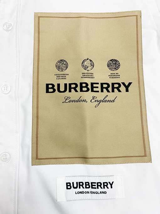 バーバリー シャツ スーパーコピー BURBERRYロゴ