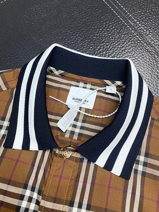 23新品!! バーバリー シャツ コピー チェック シャツ 2カラー