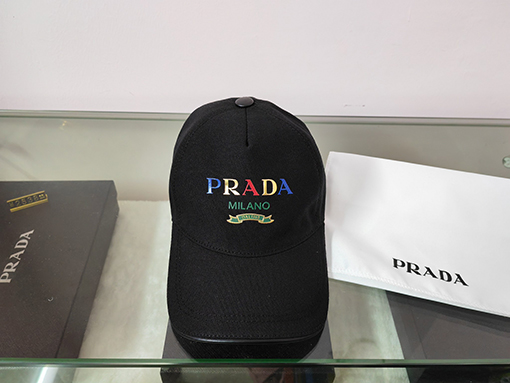プラダ CAP 帽子 コピー  彩色 PARADA ロゴ　2カラー