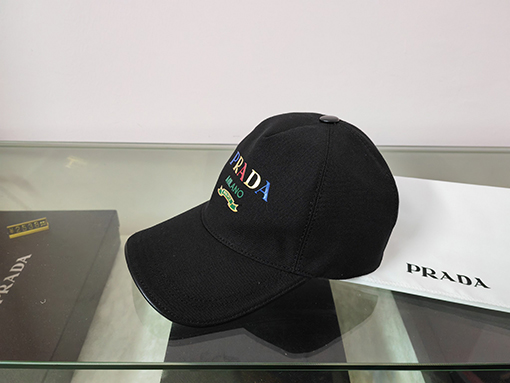 プラダ CAP 帽子 コピー  彩色 PARADA ロゴ　2カラー