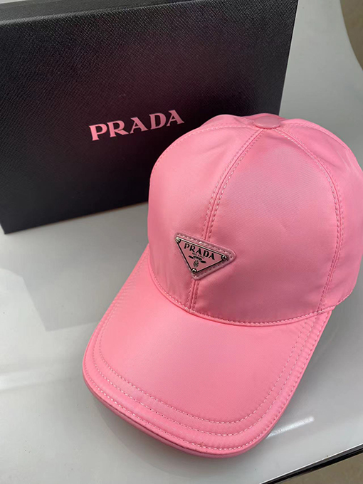 プラダ CAP 帽子 コピー PRADA三角ロゴプレート　４カラー