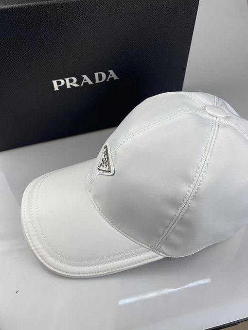 プラダ CAP 帽子 コピー PRADA三角ロゴプレート　４カラー