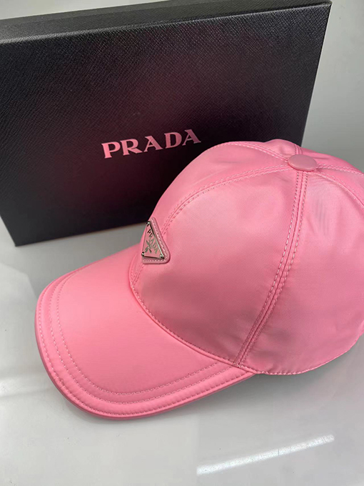 プラダ CAP 帽子 コピー PRADA三角ロゴプレート　４カラー