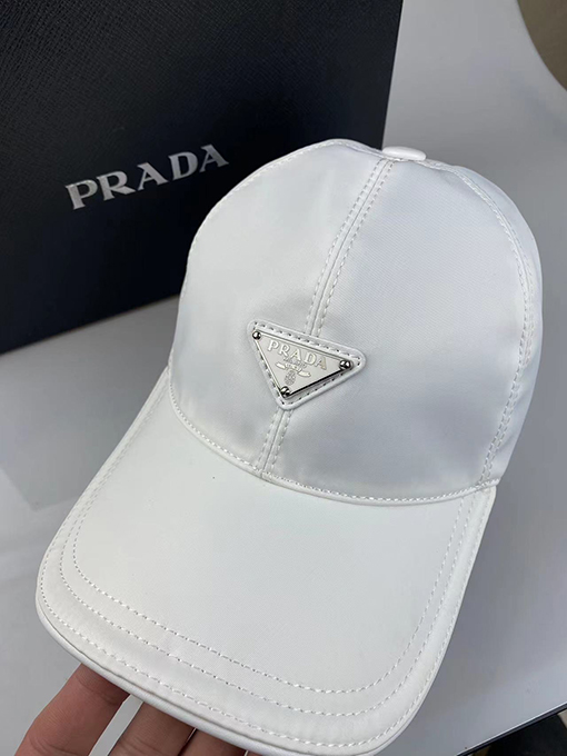 プラダ CAP 帽子 コピー PRADA三角ロゴプレート　４カラー