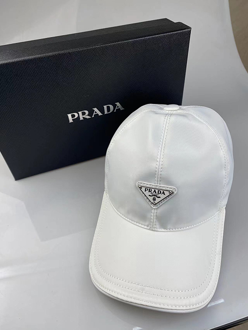 プラダ CAP 帽子 コピー PRADA三角ロゴプレート　４カラー
