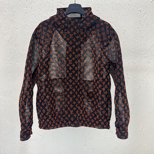 【超美品✨】 ルイヴィトンメッシュ ジャケット アウター LVモノグラム